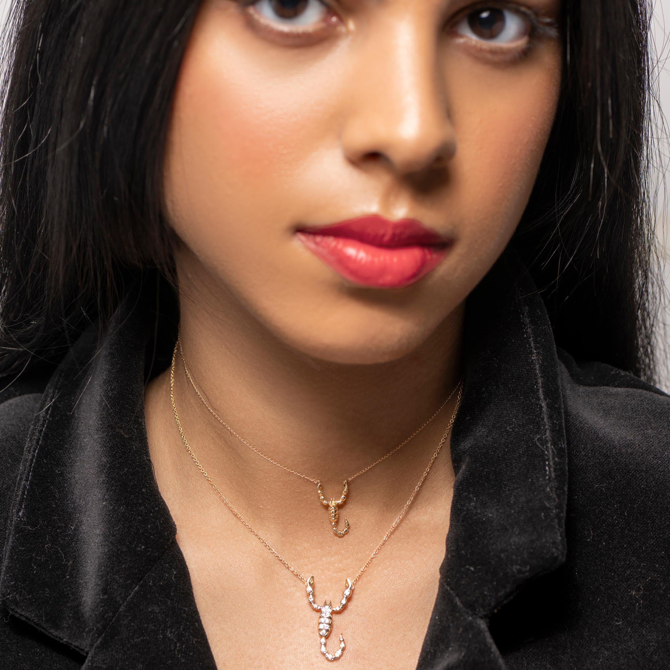 14k Gold Plated Large Scorpion Pendant Necklace Necklaces & Pendants J.Herwitt