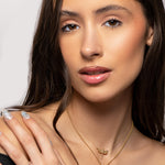 14K Solid Gold Dragonfly Small Pendant Necklace Necklaces & Pendants J.HERWITT