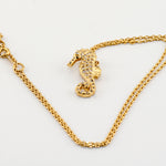 14k Solid Gold Large Seahorse Pendant Necklace Necklaces & Pendants J.Herwitt