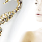 Scorpion Pendant in 14k Gold and White Rhodium with Diamonds, Large Necklaces & Pendants My Store