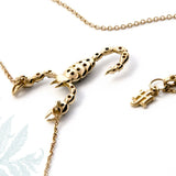 14k Gold Plated Large Scorpion Pendant Necklace Necklaces & Pendants J.Herwitt