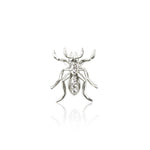 Diamonds 14k White Gold Black Rhodium Ant Tie Tack Tie Tacks My Store