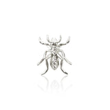 Diamonds 14k White Gold Black Rhodium Ant Tie Tack Tie Tacks My Store