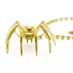 14k Solid Gold Medium Spider Pendant Necklace Necklaces & Pendants My Store